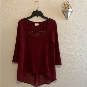 Urban Outfitters quarter sleeve top